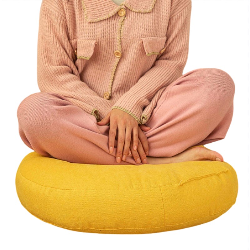 Meditation Cushion Zafu - Напольная подушка для сидения, утолщенная, для