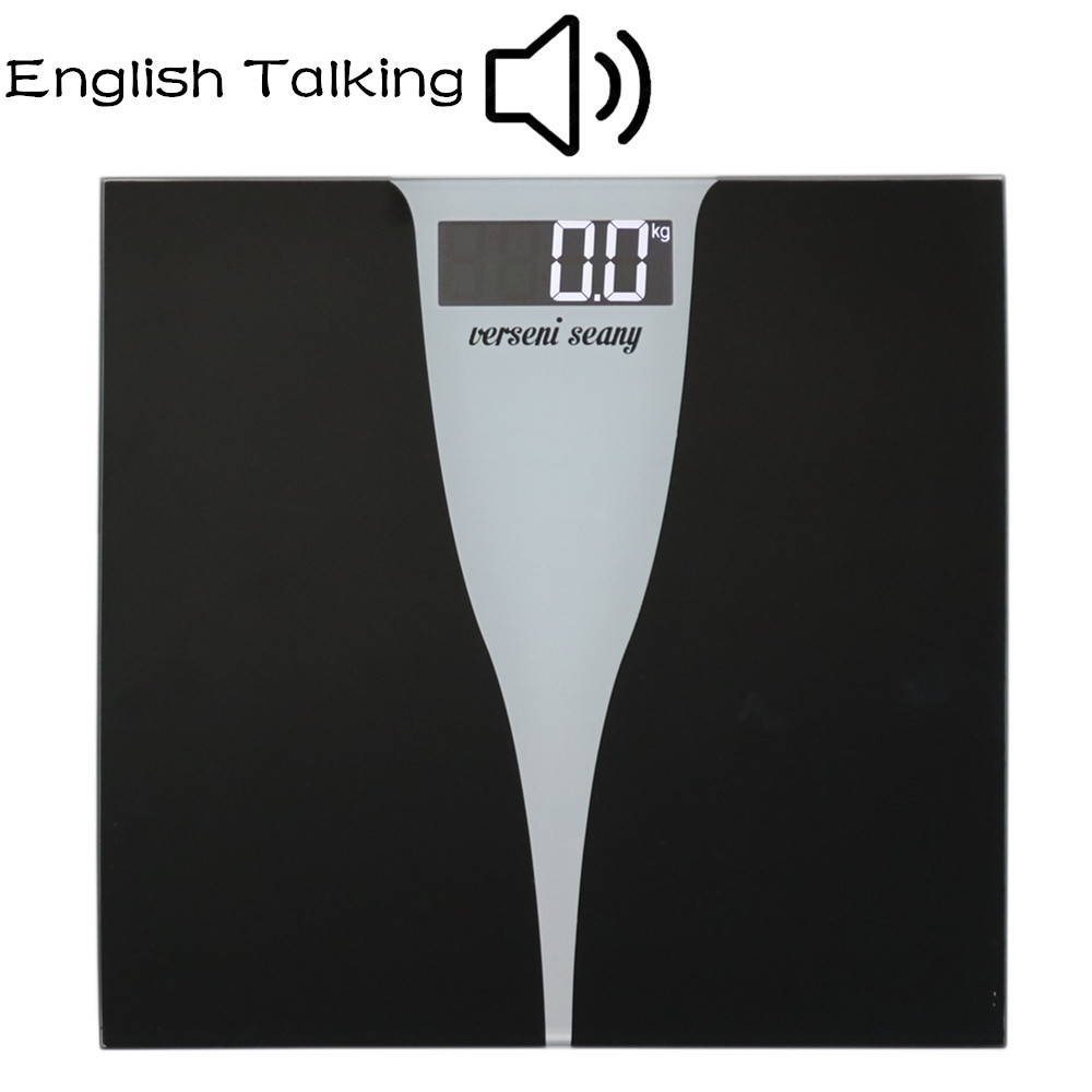Digital Body Weight Scale - Цифровые английские говорящие весы для тела