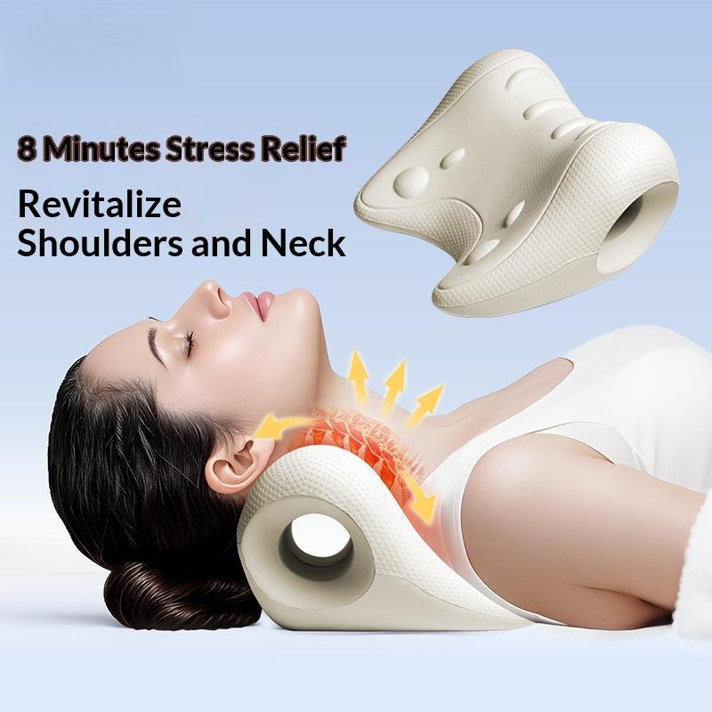 Neck Traction Pillow - 1 шт. С-образная массажная подушка для