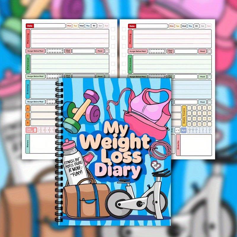 Fitness Journal Planner - Книга-планер для похудения: Мой дневник похудения,