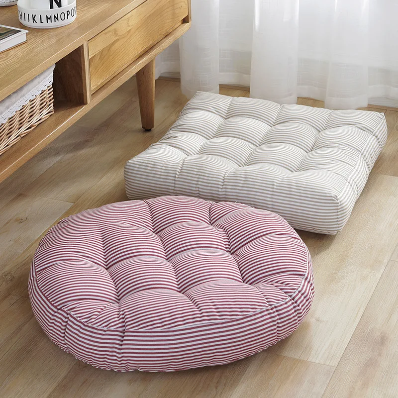 Meditation Cushion Zafu - 1 шт. круглая мягкая подушка для