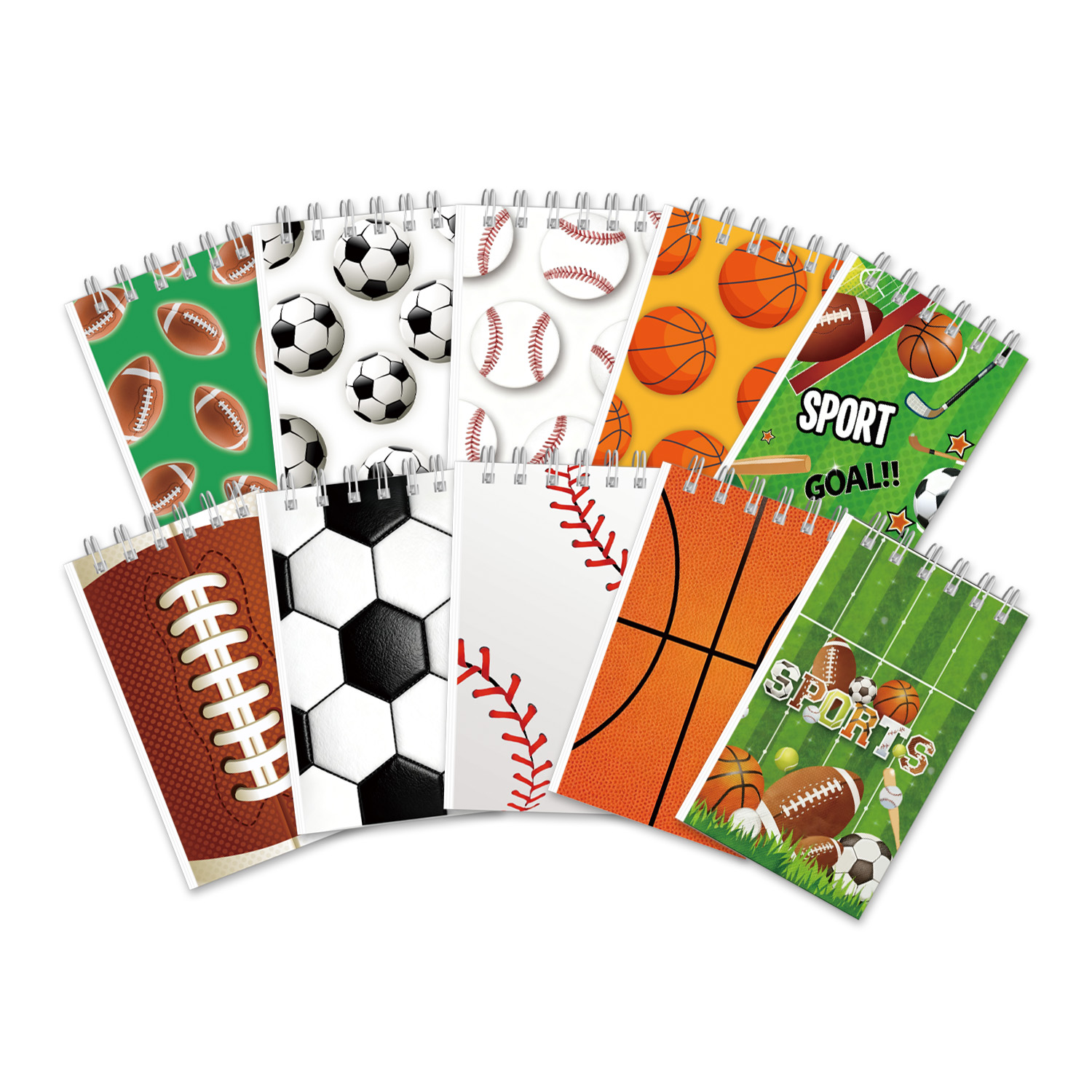 Fitness Journal Planner - Мини-блокнот Multi Sports Ball с 24
