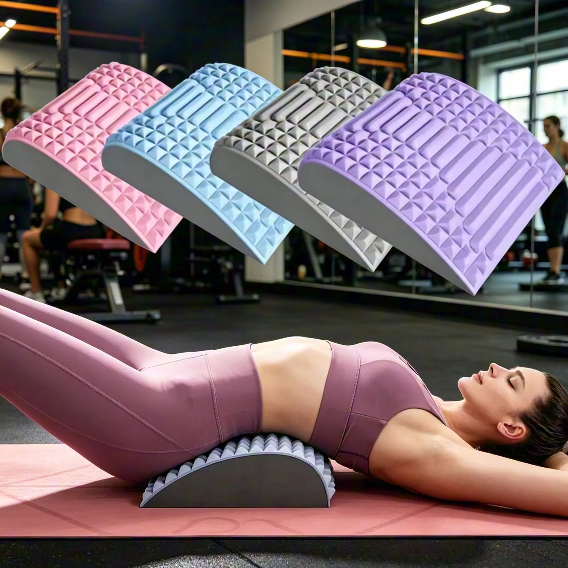 Neck Traction Pillow - Подушка-массажер для спины и поясницы, корректор