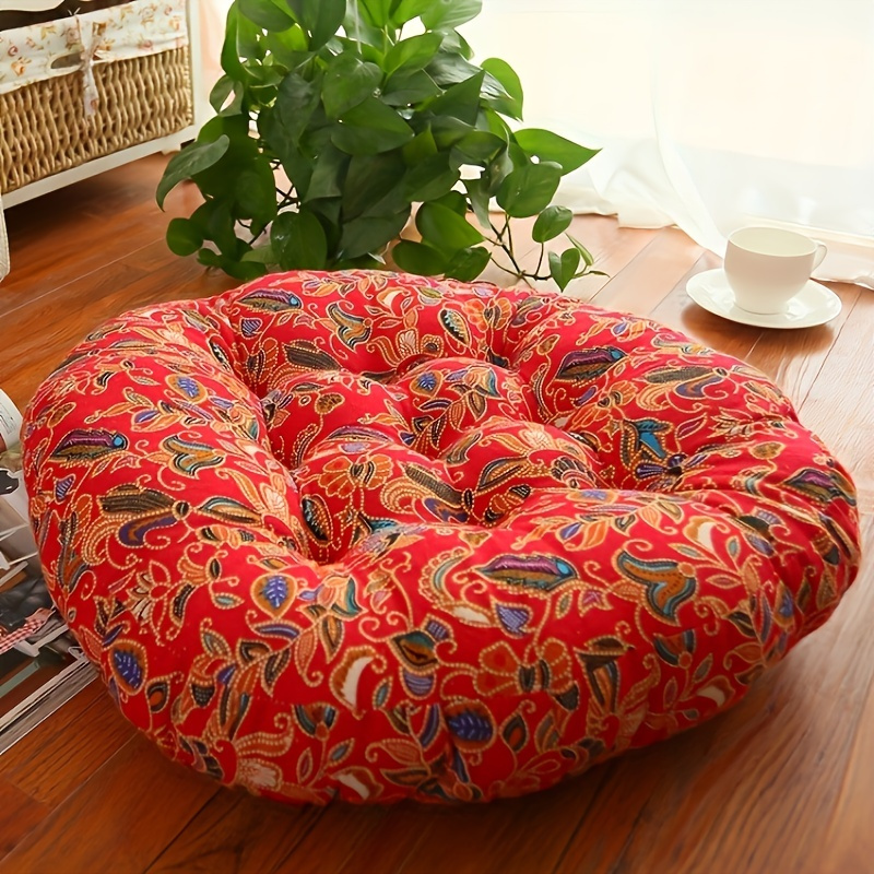 Круглая напольная подушка, уто – обзор и цена Meditation Cushion Zafu
