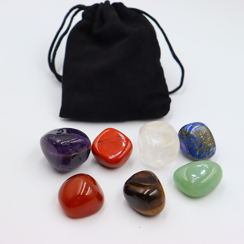 7 шт./комплект, натуральный хр – обзор и цена Healing Crystal Set