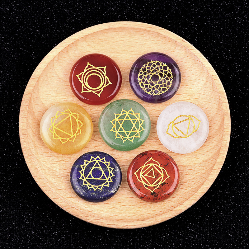 Набор из 7 штук: бусины из нат – обзор и цена Healing Crystal Set