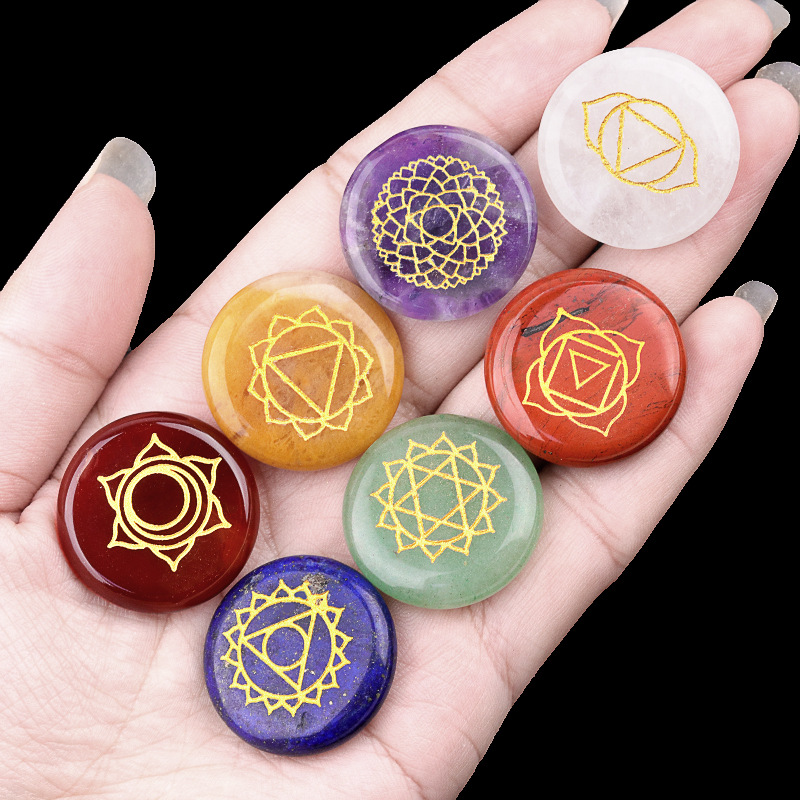 Набор из 7 штук: бусины из нат – обзор и цена Healing Crystal Set