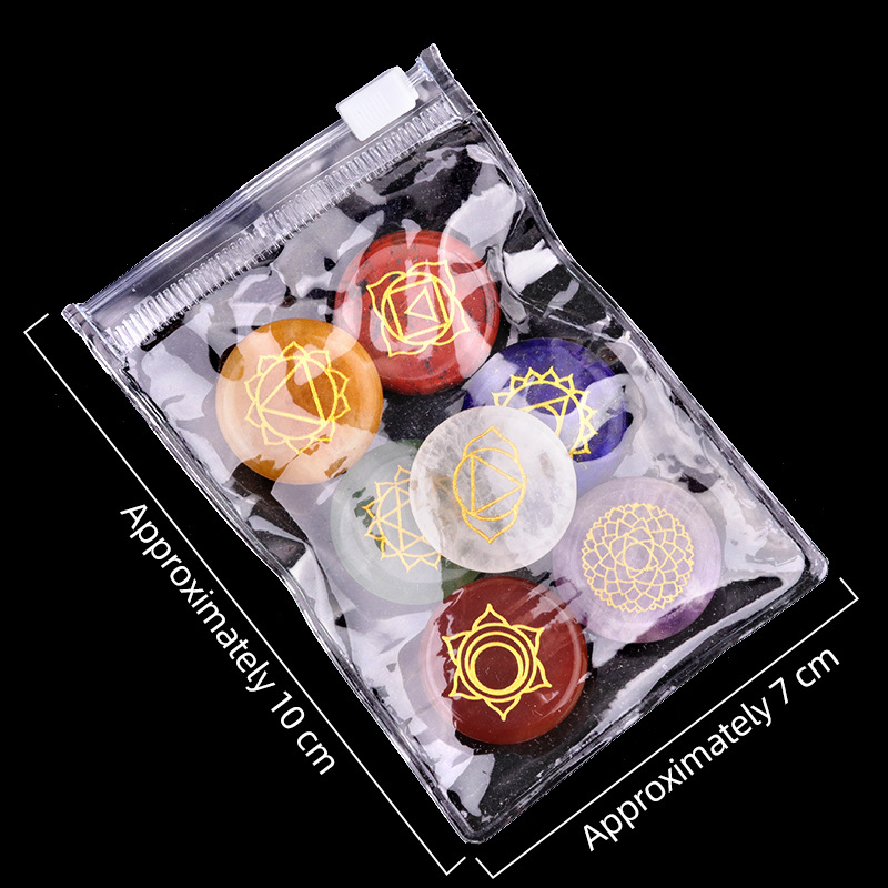 Набор из 7 штук: бусины из нат – обзор и цена Healing Crystal Set