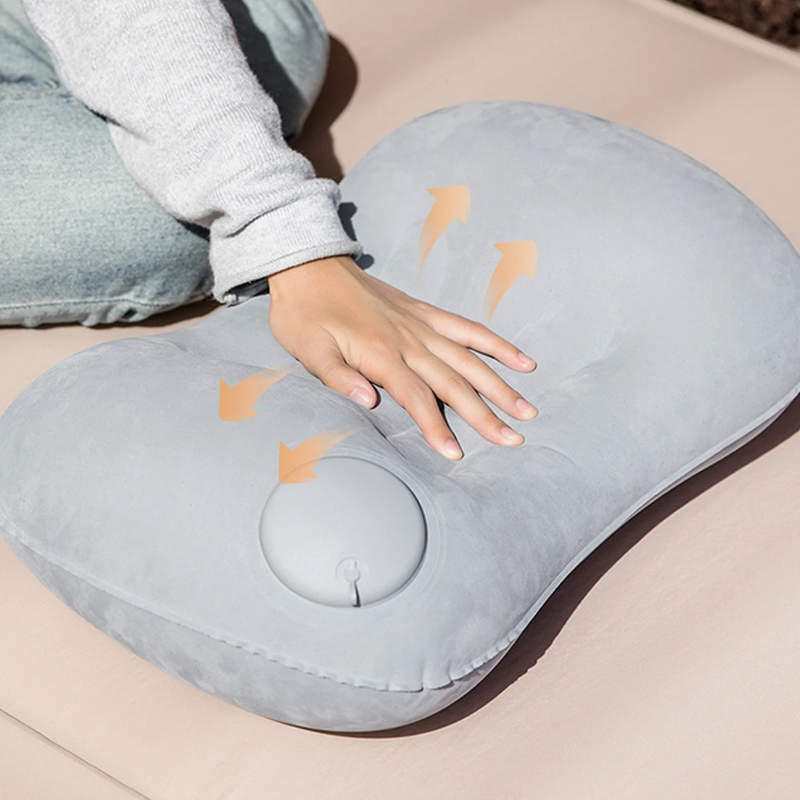 Ультралегкая надувная подушка  – обзор и цена Neck Traction Pillow