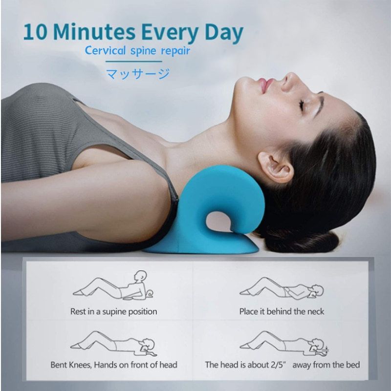 Носилки для шеи и плеч, релакс – обзор и цена Neck Traction Pillow