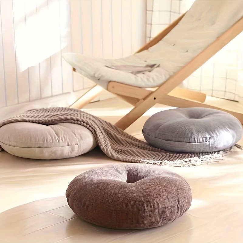 Толстая круглая подушка, мягка – обзор и цена Meditation Cushion Zafu