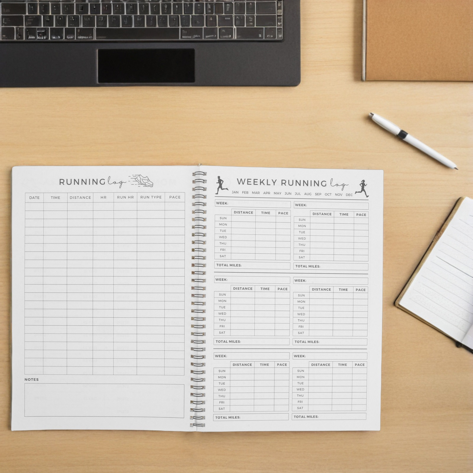 Планер для фитнеса, журнал тре – обзор и цена Fitness Journal Planner