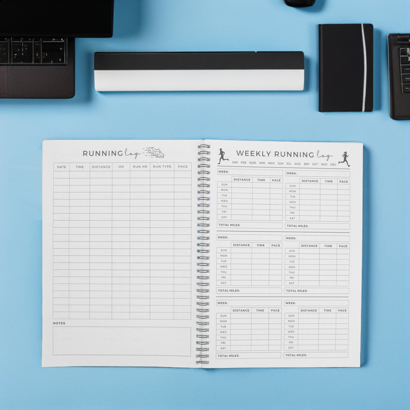 Планер для фитнеса, журнал тре – обзор и цена Fitness Journal Planner