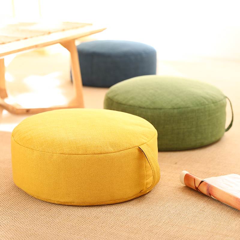 Круглая напольная подушка-тата – обзор и цена Meditation Cushion Zafu