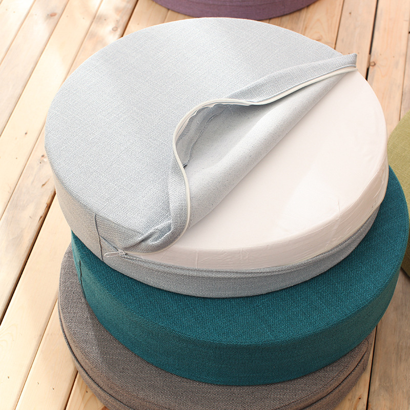 40x6 см льняная подушка для ме – обзор и цена Meditation Cushion Zafu