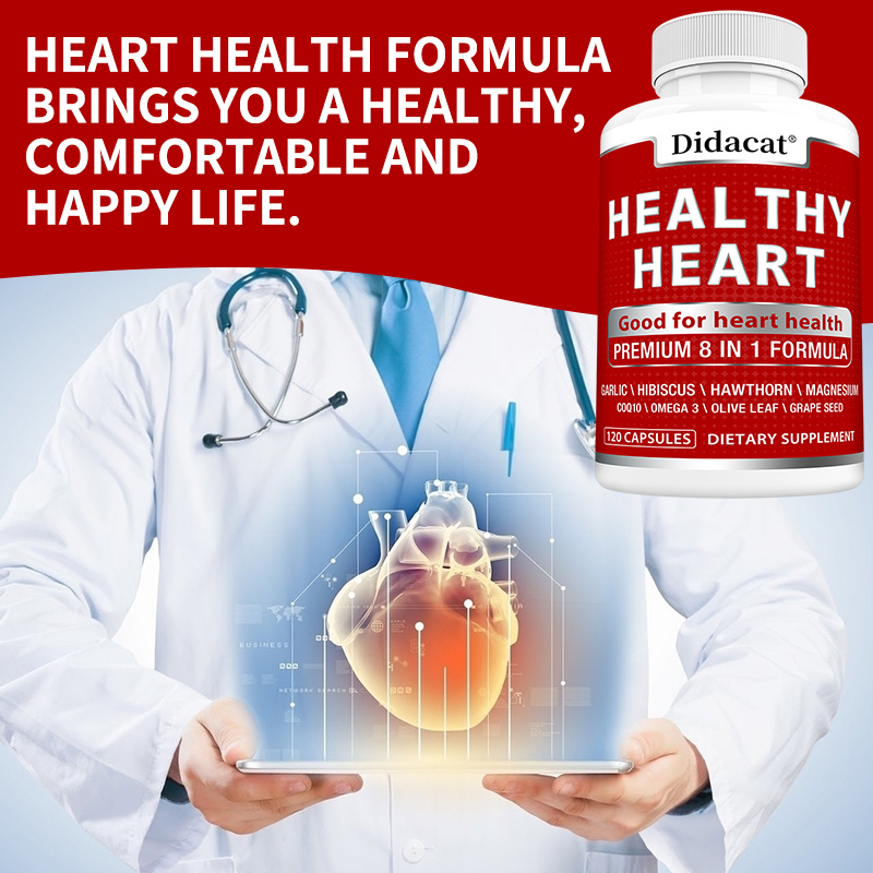 Капсулы для здоровья сердца с  – обзор и цена Health Wellness Energy