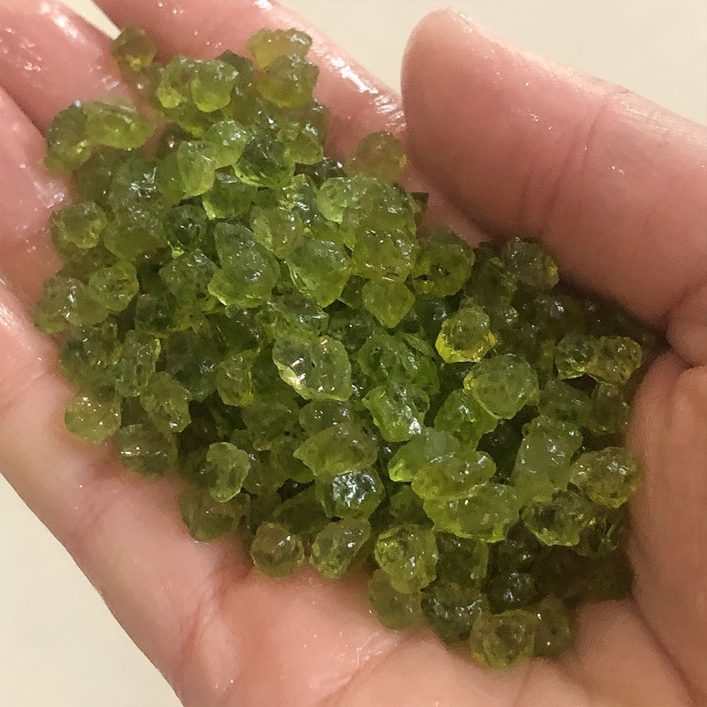 Натуральный перидот, оливиновы – обзор и цена Healing Crystal Set