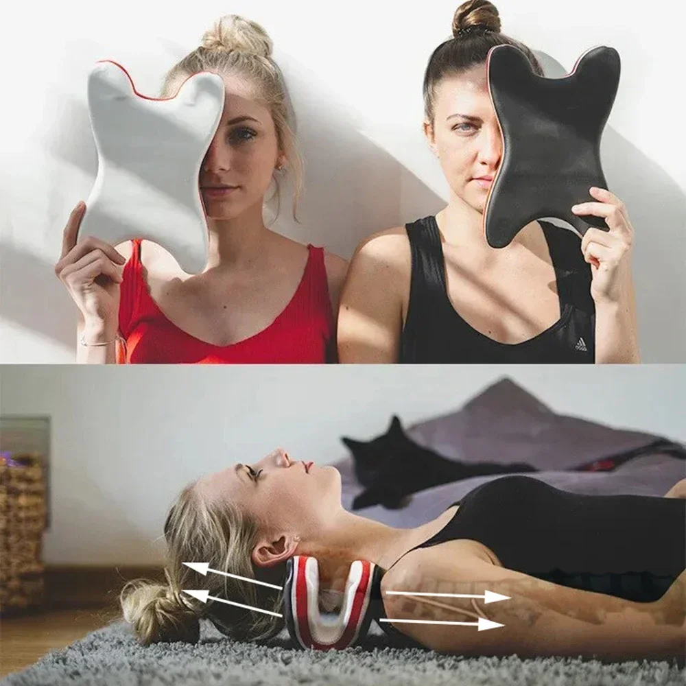 Новый дизайн, расслабляющее ср – обзор и цена Neck Traction Pillow