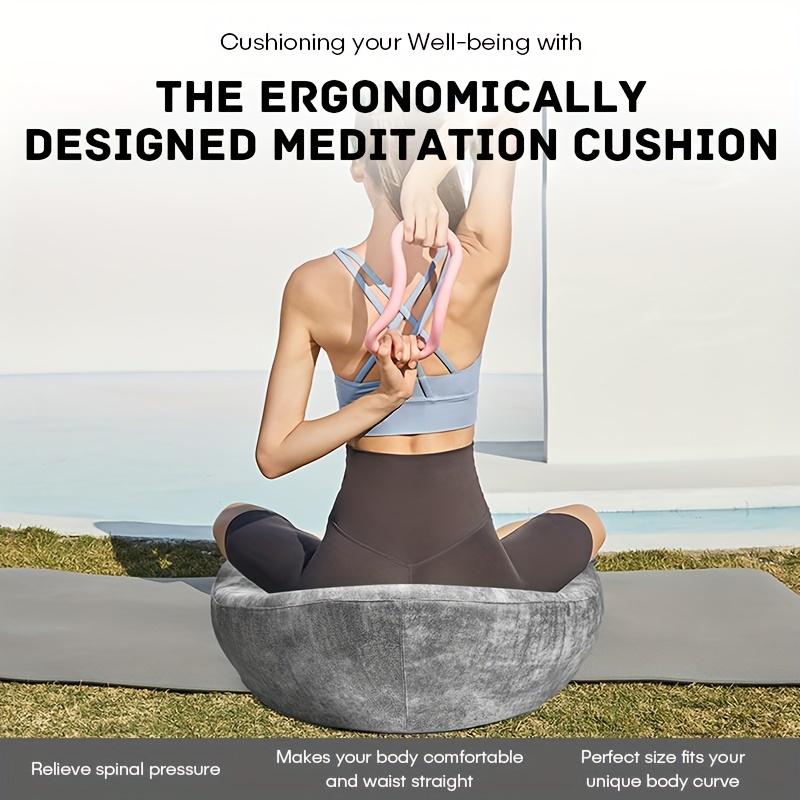Подушка для медитации из пены  – обзор и цена Meditation Cushion Zafu