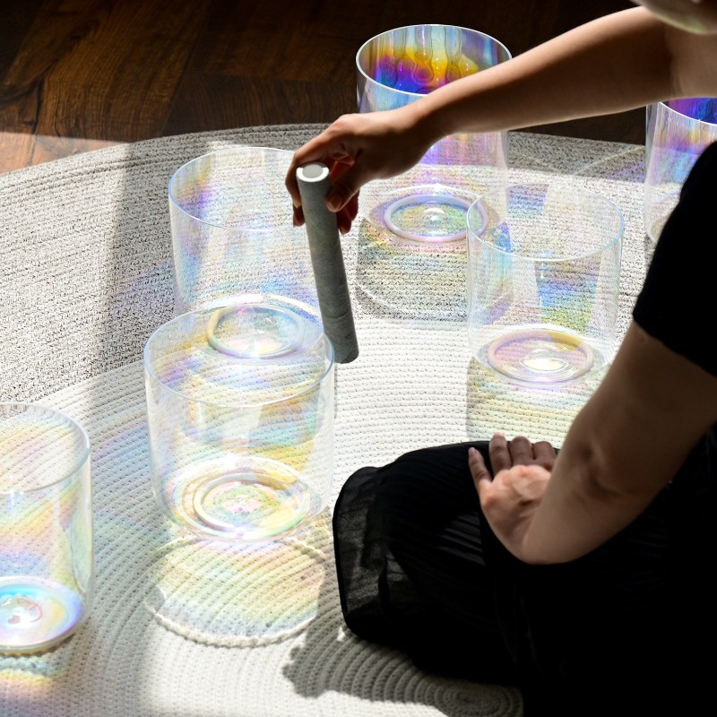Прозрачные наборы поющих чаш д – обзор и цена Healing Crystal Set