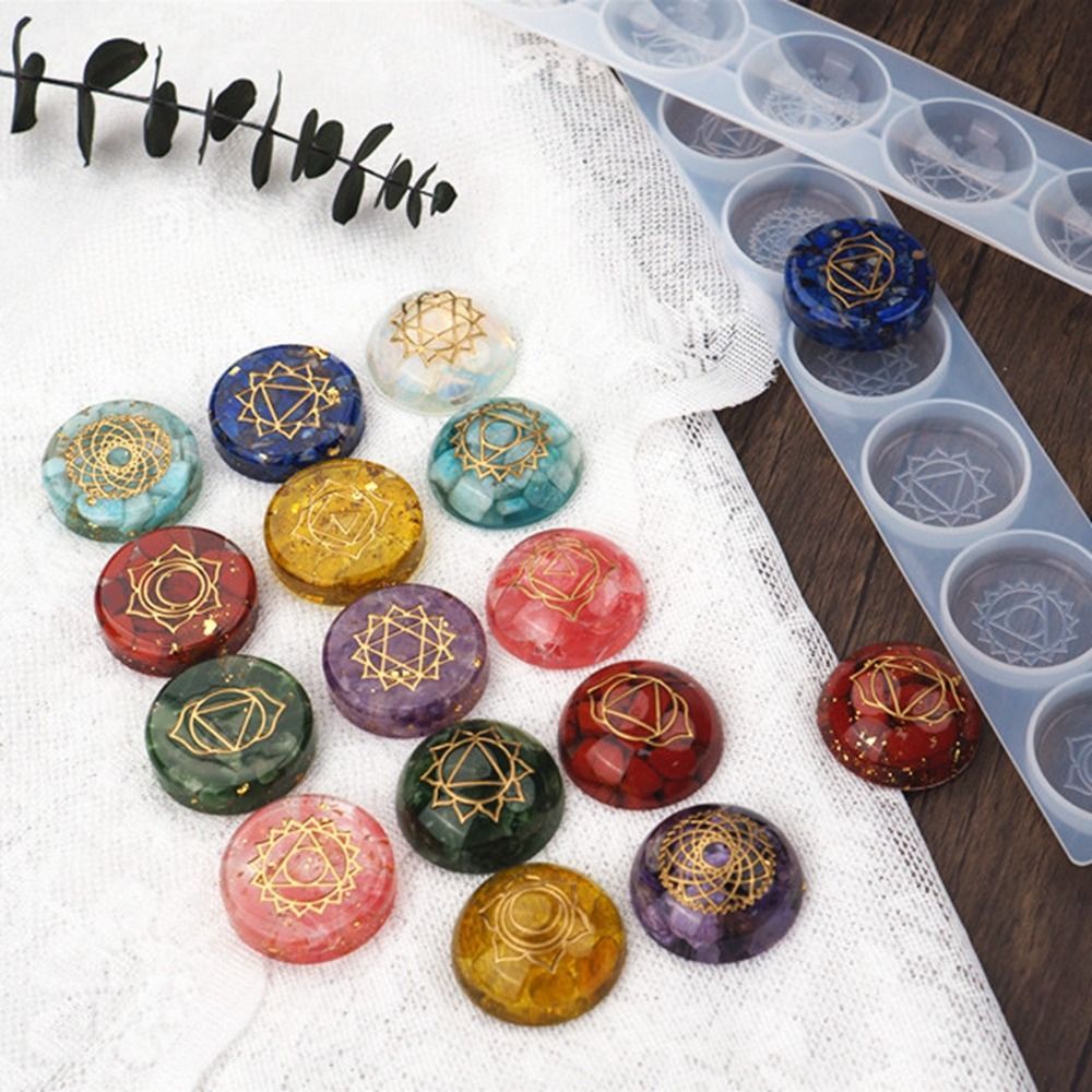 7 шт./компл. натуральный камен – обзор и цена Healing Crystal Set