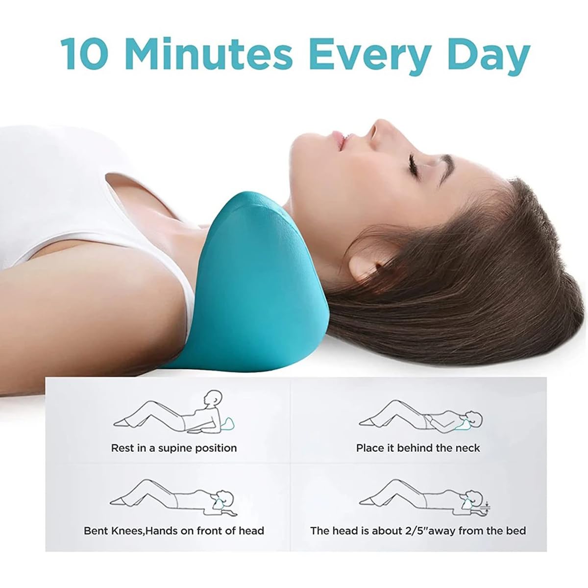 Расслабляющее устройство для ш – обзор и цена Neck Traction Pillow