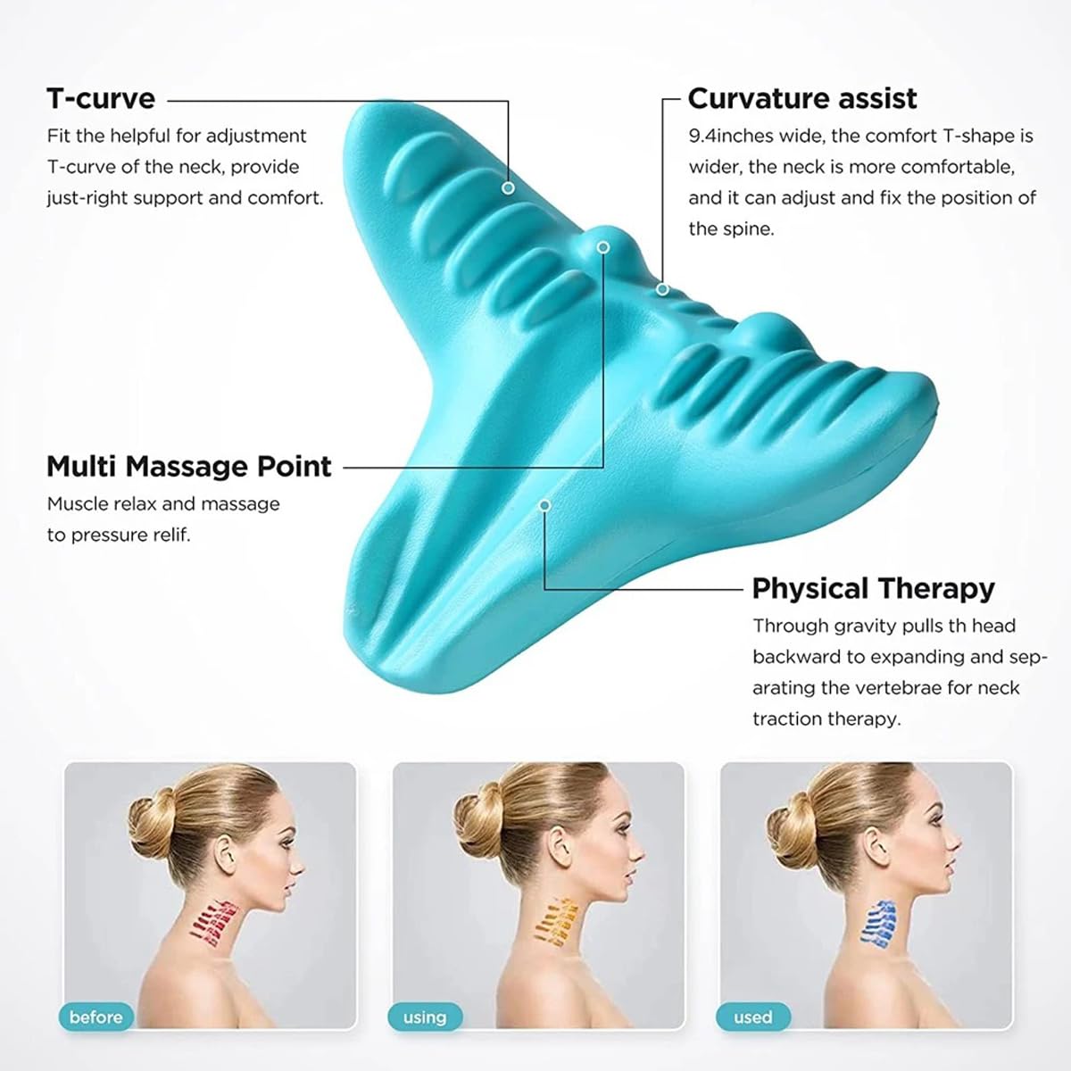 Расслабляющее устройство для ш – обзор и цена Neck Traction Pillow