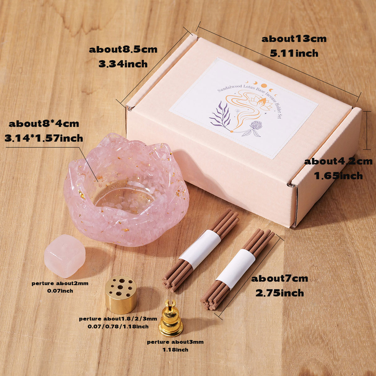 1 комплект Натуральная Хрустал – обзор и цена Healing Crystal Set