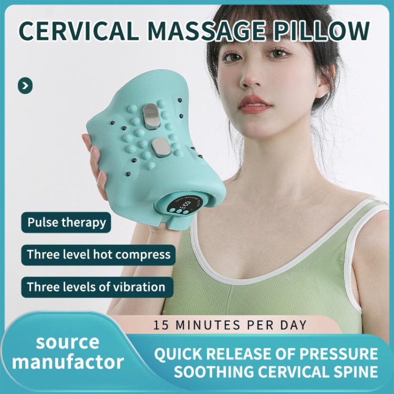 Электрическая подушка для вытя – обзор и цена Neck Traction Pillow