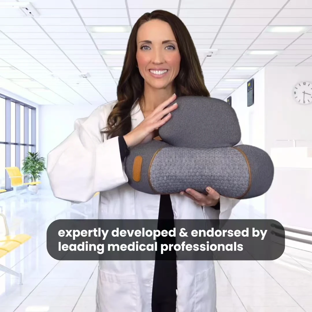 COSSEAL-3-в-1 массажер для шеи – обзор и цена Neck Traction Pillow