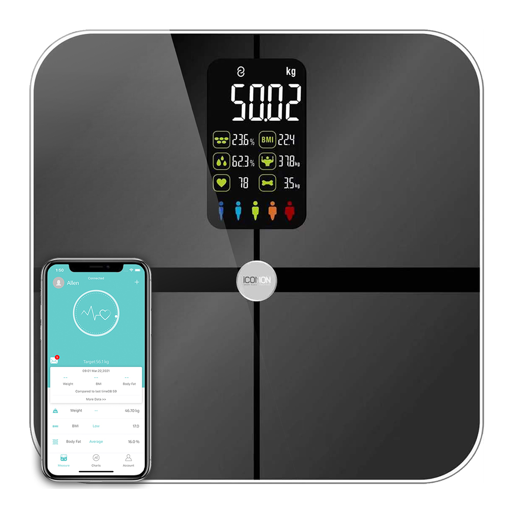 Цифровые Bluetooth-весы для ва – обзор и цена Digital Body Weight Scale