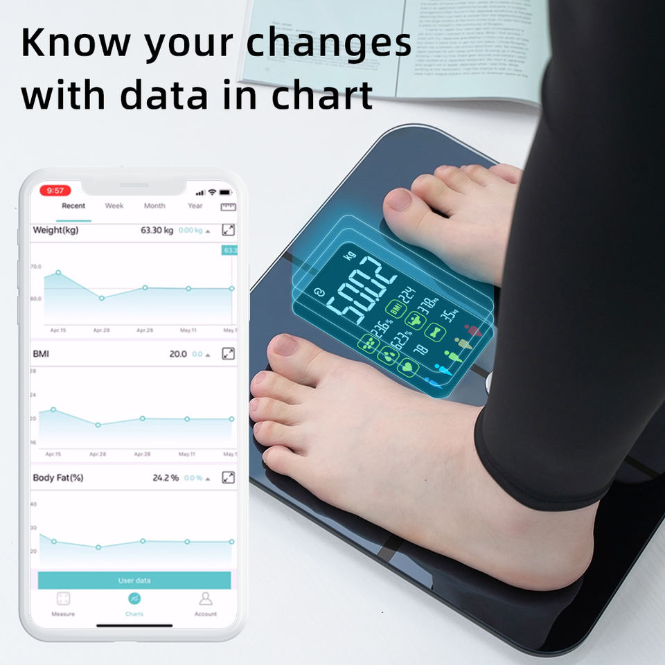Цифровые Bluetooth-весы для ва – обзор и цена Digital Body Weight Scale