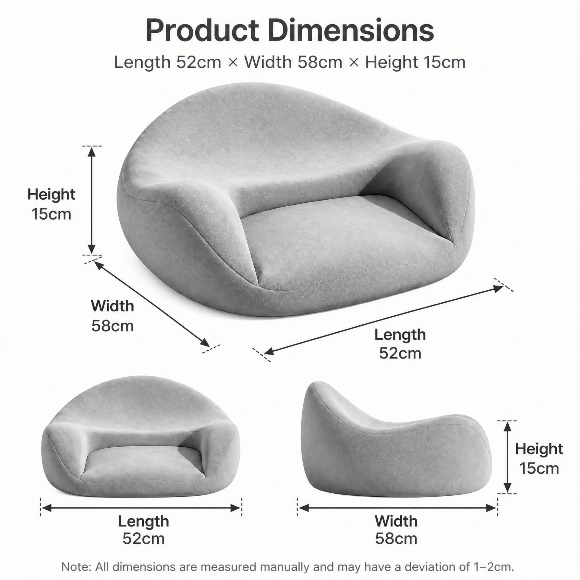 Подушка для медитации из пены  – обзор и цена Meditation Cushion Zafu
