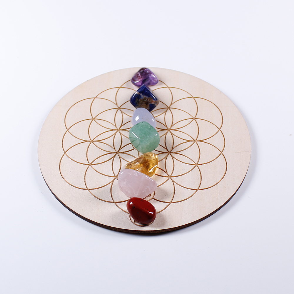 7 шт./компл. натуральный крист – обзор и цена Healing Crystal Set