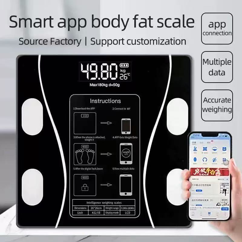 Умные беспроводные цифровые ве – обзор и цена Digital Body Weight Scale