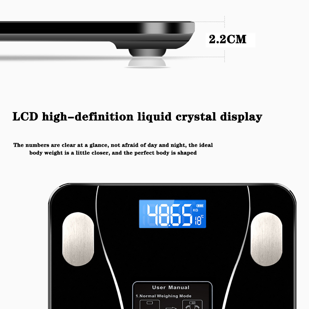 Умные беспроводные цифровые ве – обзор и цена Digital Body Weight Scale