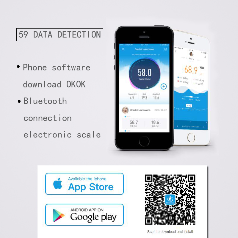 Умные беспроводные цифровые ве – обзор и цена Digital Body Weight Scale