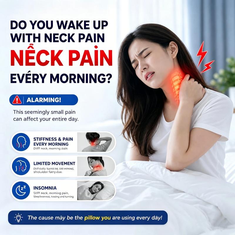 Эргономичная массажная подушка – обзор и цена Neck Traction Pillow