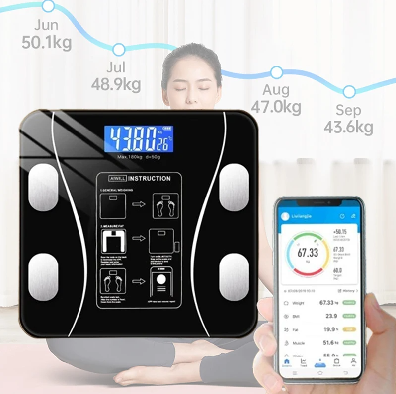 USB интеллектуальные точные ве – обзор и цена Digital Body Weight Scale